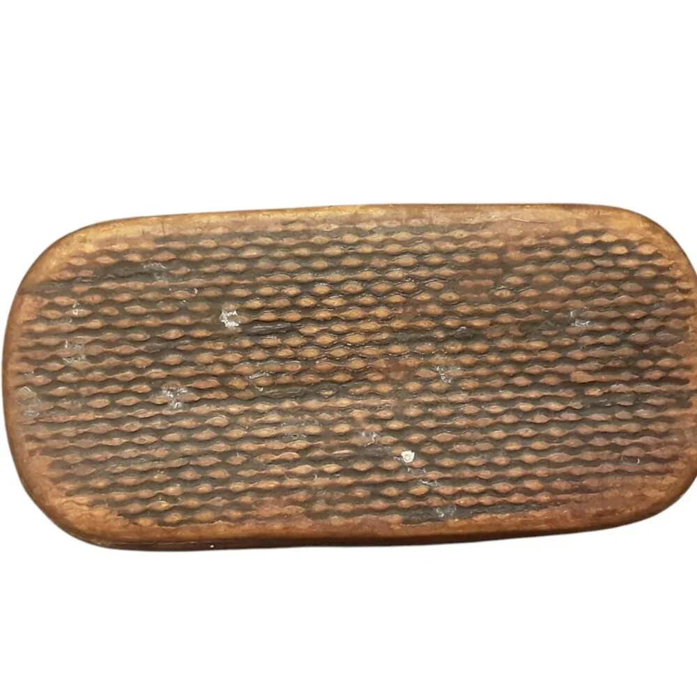 Antique Birch Bark Wooden Snuff Box. Sweden. 19th Century - Picture 7 of 10